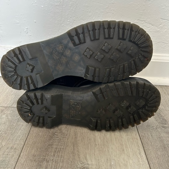 Dr. Martens Black Leather Lace-Up Boots - Picture 6 of 6